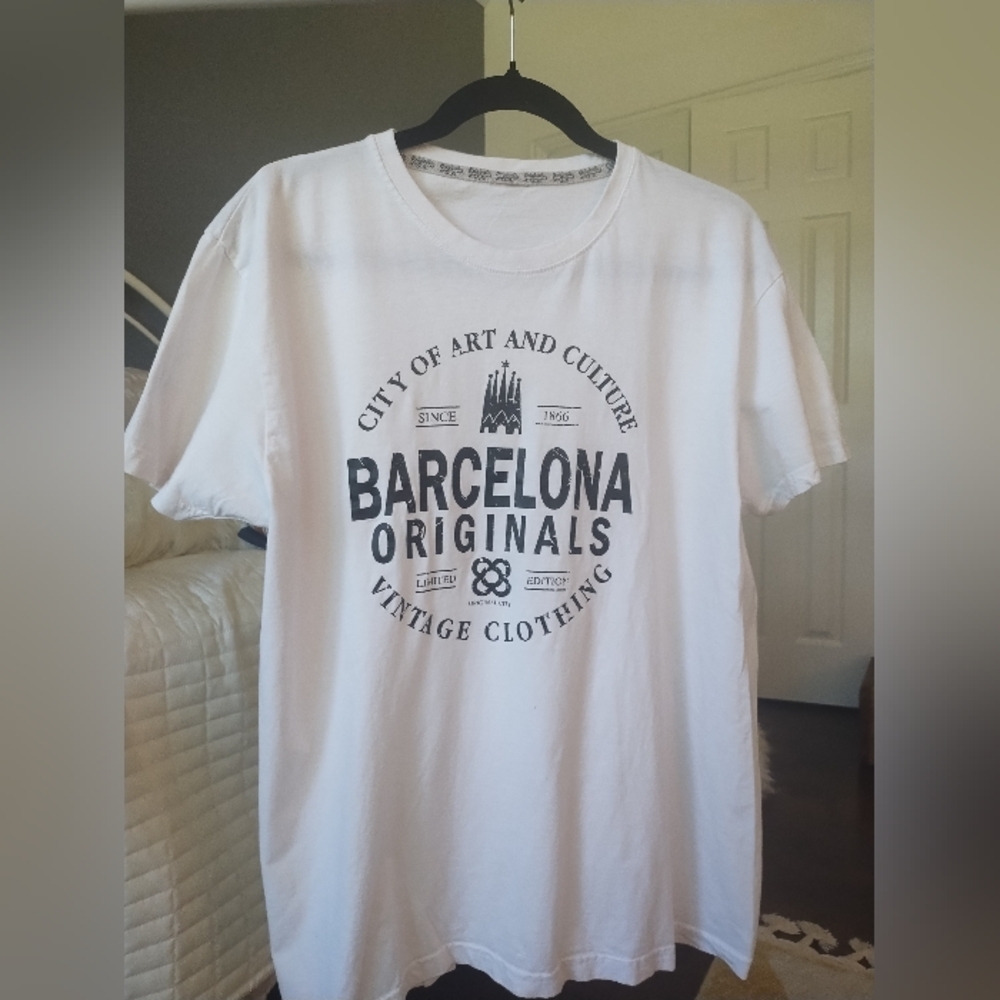 White Graphic Tee